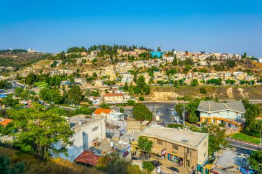 Tsfat/Safed İsrail havadan görünümü