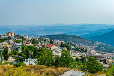 Tsfat/Safed İsrail havadan görünümü