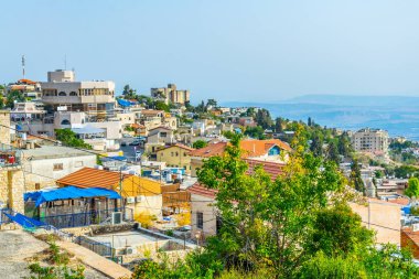 Tsfat/Safed İsrail havadan görünümü