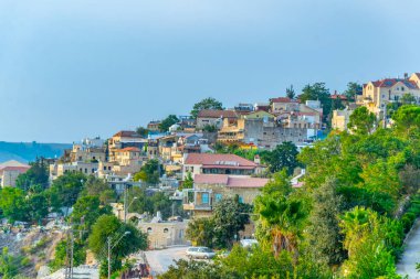 Tsfat/Safed İsrail havadan görünümü
