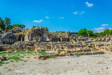 İsrail'de Beit Shean Roma Harabeleri