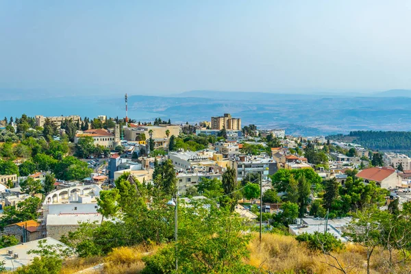 Vue Aérienne de Tsfat / Safed en Israël — Photo