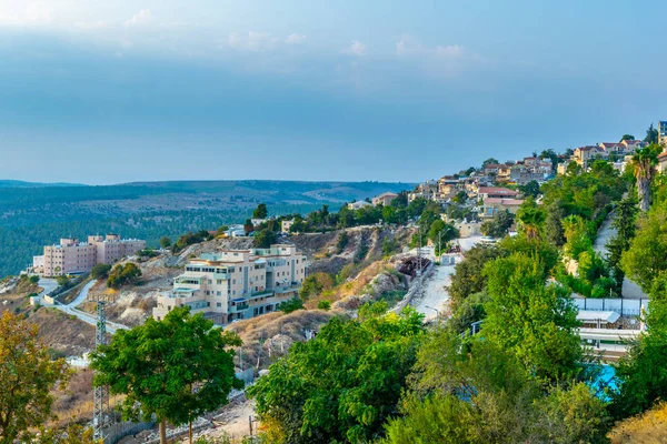 Vista aérea de Tsfat / Safed en Israel — Foto de Stock