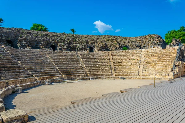 Romersk theatre på Beit Shean i Israel — Stockfoto