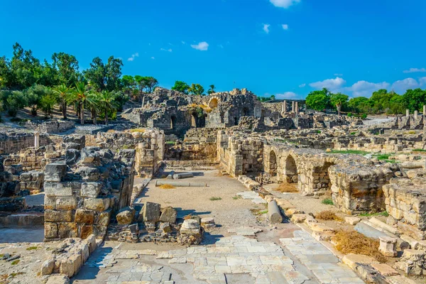 Beit Shean ruínas romanas em Israel — Fotografia de Stock