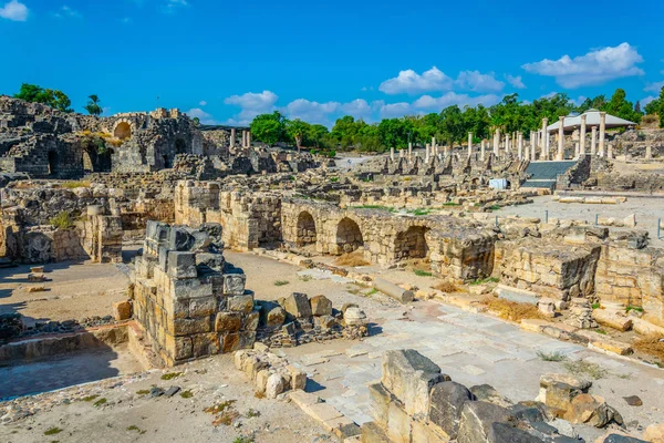 Beit Shean ruínas romanas em Israel — Fotografia de Stock