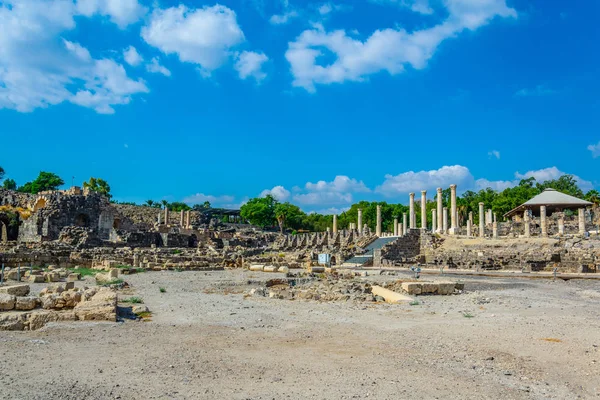 Beit Shean ruinas romanas en Israel — Foto de Stock