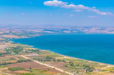 Celile Denizi Dağı Arbel İsrail her bakıldığında