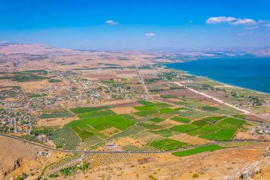 Celile Denizi Dağı Arbel İsrail her bakıldığında
