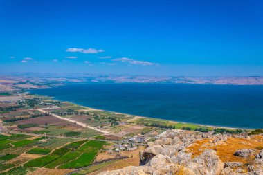 Celile Denizi Dağı Arbel İsrail her bakıldığında