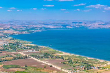 Celile Denizi Dağı Arbel İsrail her bakıldığında