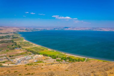 Celile Denizi Dağı Arbel İsrail her bakıldığında