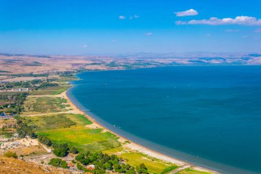 Celile Denizi Dağı Arbel İsrail her bakıldığında