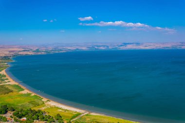 Celile Denizi Dağı Arbel İsrail her bakıldığında