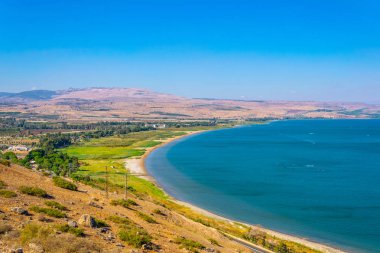 Celile Denizi Dağı Arbel İsrail her bakıldığında