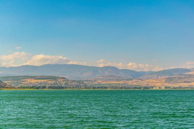 Celile Denizi Dağı Arbel İsrail her bakıldığında