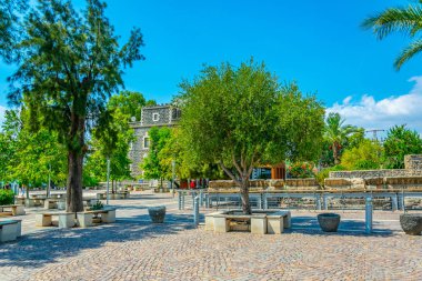 Bir antik kalıntıları kasaba capernaum İsrail