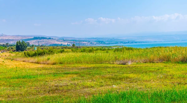 Галилейское море в Израиле — стоковое фото