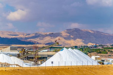 Eilat, İsrail için tuz üretim tesisi