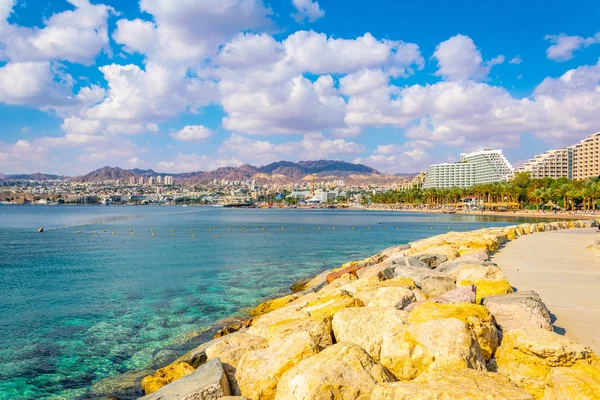 Παραλία του Eilat του Ισραήλ — Φωτογραφία Αρχείου