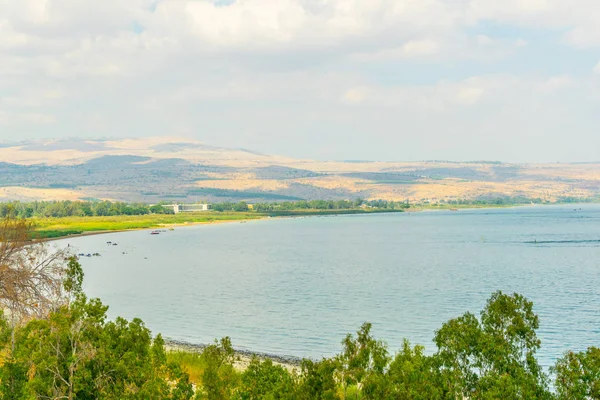 Galilejské jezero v Izraeli — Stock fotografie