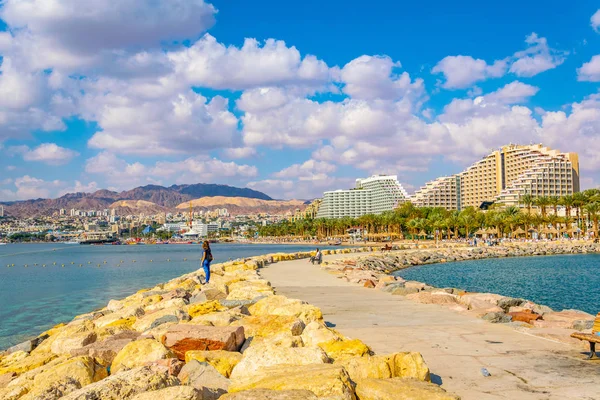 Tengerparti, Eilat, Izrael — Stock Fotó