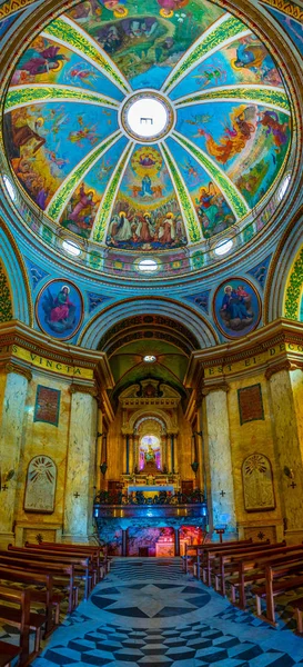 HAIFA, ISRAEL, 11 DE SEPTIEMBRE DE 2018: Interior del monasterio stella maris en Haifa, Israel — Foto de Stock