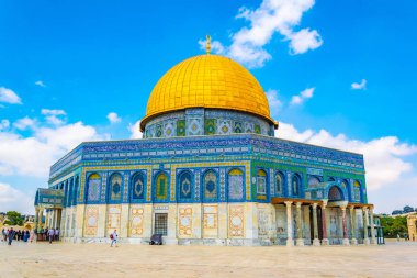 Kudüs, İsrail, 6 Eylül 2018: Turist famo hayran