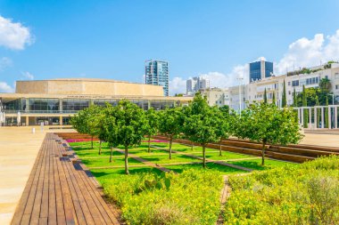 Tel Aviv, İsrail, 10 Eylül 2018: Charles Bronfman konferans salonu