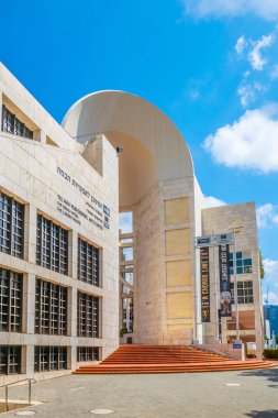 Tel Aviv, İsrail, 10 Eylül 2018: Tel Aviv sahne sanatları c