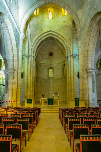 Kudüs, İsrail, 8 Eylül 2018: İç Kilisesi 