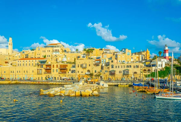 Tel Aviv, İsrail, 9 Eylül 2018: Görüntülemek Yafa'nın bağlantı noktası ben