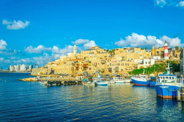 Tel Aviv, İsrail, 9 Eylül 2018: Görüntülemek Yafa'nın bağlantı noktası ben