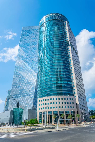 TEL AVIV, ISRAEL, 10 de septiembre de 2018: Centro Azrieli en Tel Aviv — Foto de Stock