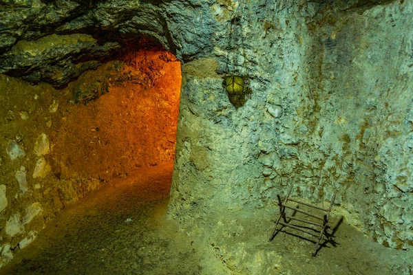 Nazaret, Izrael, 13 września 2018: Jaskinia 40 świętych mnichów — Zdjęcie stockowe