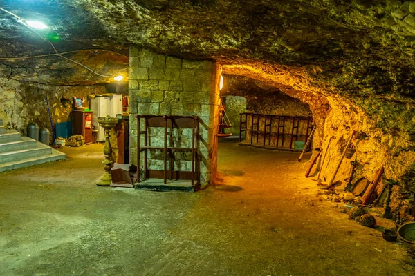 Nazareth, israel, 13. september 2018: höhle der 40 heiligen mönche — Stockfoto