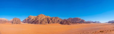 wadi rum çölde Ürdün peyzaj