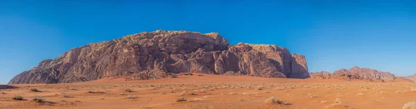 Paisagem do deserto de Wadi Rum na Jordânia — Fotografia de Stock