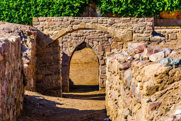 Rovine dell'antica città Ayla ad Aqaba, Giordania — Foto Stock