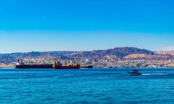 Eilat İsrail deniz — Stok fotoğraf