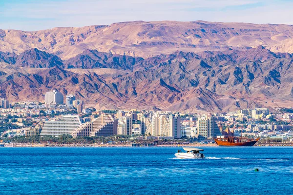 Litoral de Eilat em Israel — Fotografia de Stock