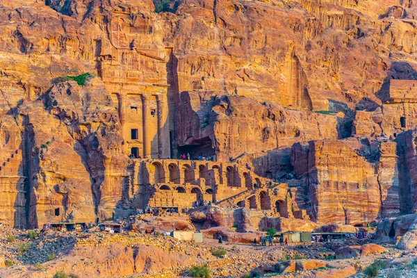 Túmulo de urna em Petra, Jordânia — Fotografia de Stock