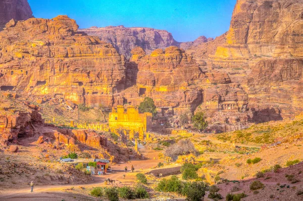 Qasr al Bint à Petra, Jordanie — Photo