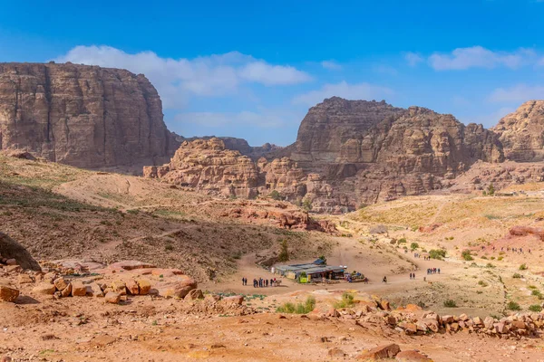 Vallée de Petra en Jordanie — Photo