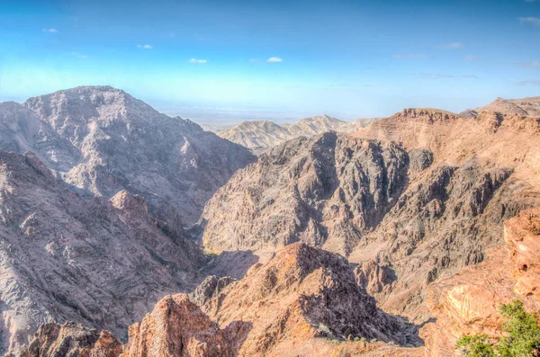 Wadi Araba σε πέτρα, Ιορδανία — Φωτογραφία Αρχείου