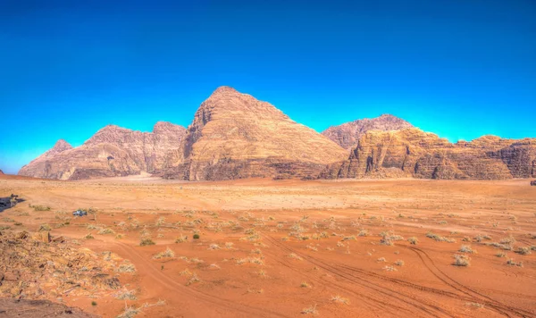 wadi rum çölde Ürdün peyzaj 