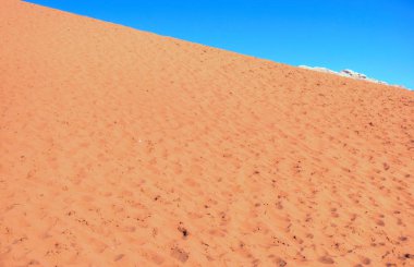 Kumul Wadi Rum, Jordan, görünümünü