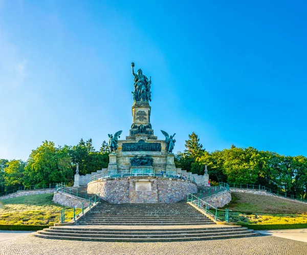 Niederwalddenkmal bei rüdesheim am rhein — Stockfoto