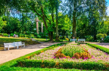 Weisbaden, Almanya içinde Kurpark görünümü