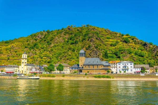 View of St. Goarshausen in Germany — Stock Photo, Image